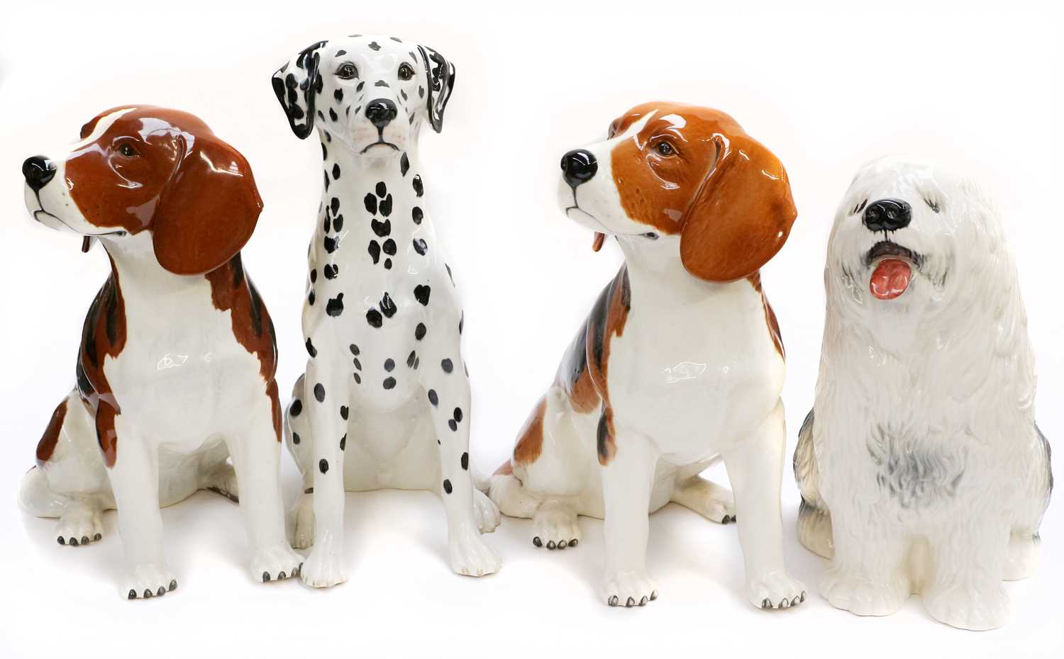 Lot 1110 - Beswick Fireside Dogs