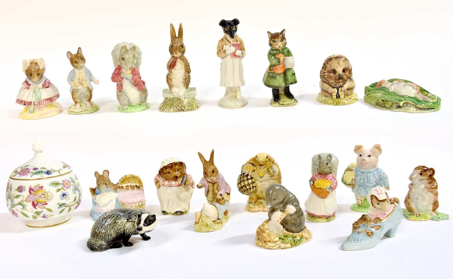 Lot 1127 - Beswick Beatrix Potter Figures