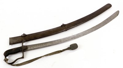 Lot 137 - A 1796 Pattern Light Cavalry Officer's Sword,...