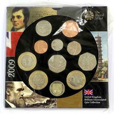 Lot 492 - The 2009 UK Brilliant Uncirculated Coin...