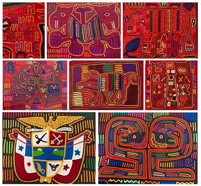 Lot 2256 - Collection of 20th Century Molas from San Blas...