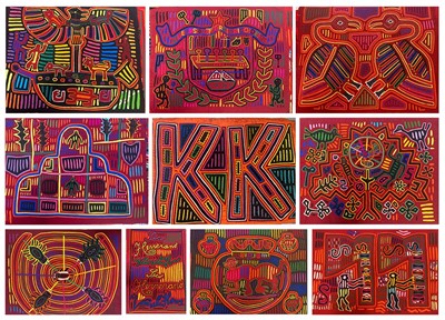 Lot 2255 - Collection of 20th Century Molas from San Blas...