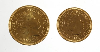 Lot 321 - 2 x Elizabeth II Gold Coins 2000, comprising:...