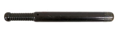 Lot 42 - A Victorian Ebony Police Truncheon, the weight...