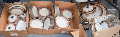 Lot 358 - A Losol Ware China Dinner Service, in the...