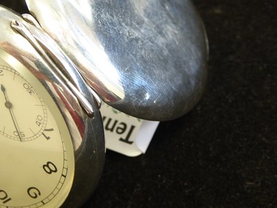 Lot 2237 - Patek Philippe: A Rare Silver Open Faced...