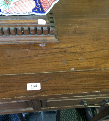 Lot 1259 - An Early 20th Century Elm Chinese Desk, with...