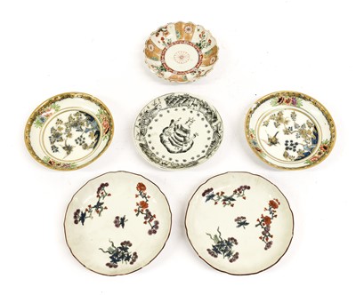 Lot 201 - A Pair of Chinese Porcelain Saucers, circa...