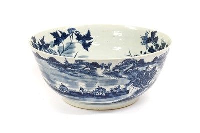 Lot 250 - A Chinese Porcelain Punch Bowl, 19th century,...