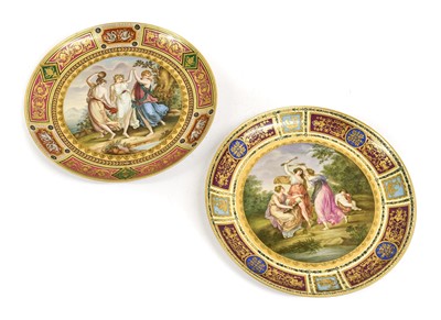 Lot 188 - A "Vienna" Porcelain Plate, circa 1900,...