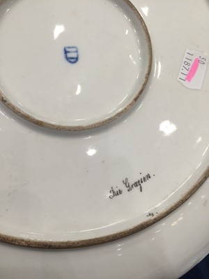 Lot 188 - A "Vienna" Porcelain Plate, circa 1900,...