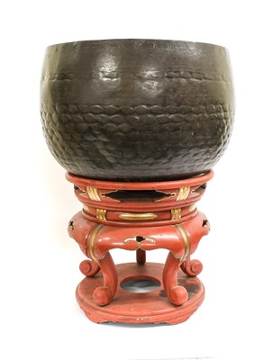 Lot 279 - A Japanese Bronze Temple Gong, 19th century,...