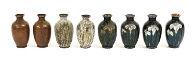 Lot 205 - An Unusual Set of Eight Japanese Cloisonne...