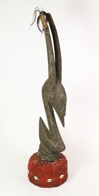 Lot 227 - A Bushoong Pwoom Itok Wood Mask, Kuba, with...