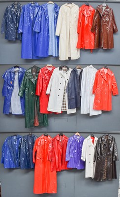 Lot 2089 - Assorted Circa 1970s and Later PVC Raincoats...