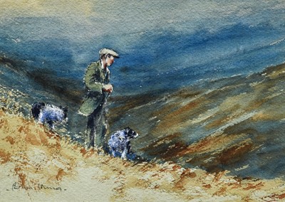 Lot 1027 - Brian Irving (1931-2013) Farmer and Sheepdogs...