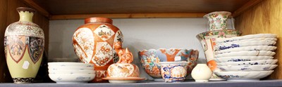 Lot 41 - A Collection of Imari Porcelain, Meiji Period,...