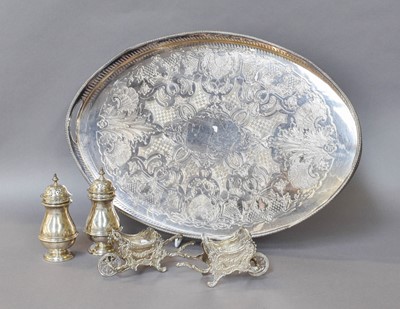 Lot 202 - A Collection of Silver and Silver Plate,...