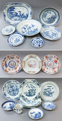 Lot 111 - A Quantity of Chinese Porcelain Plates Dishes...