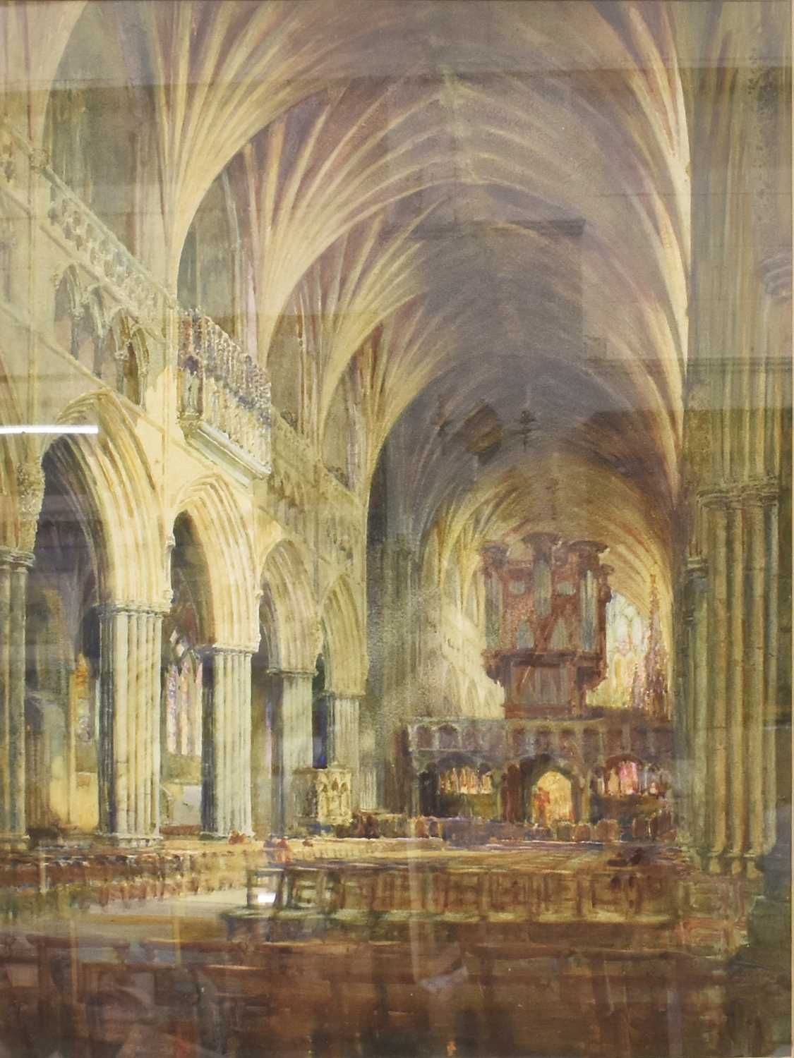 Lot 1187 British School (19th century) Church