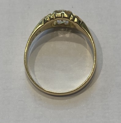 Lot 33 - An 18 Carat Gold Diamond Solitaire Ring, the...