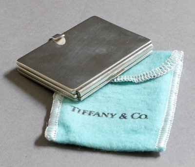 Lot 128 - A Silver Triple Frame, Retailed by Tiffany and...