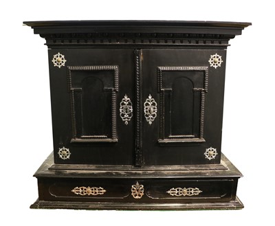 Lot 759 - An 19th Century Italian Walnut and Ebonised...