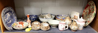 Lot 40 - Various Oriental Ceramics, including an 18th...