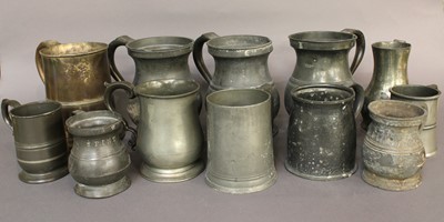 Lot 144 - A Quantity of Assorted Antique Pewter, mainly...
