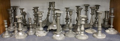 Lot 33 - A Quantity of Various Antique Pewter...