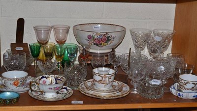 Lot 231 - Assorted items including cut crystal and china