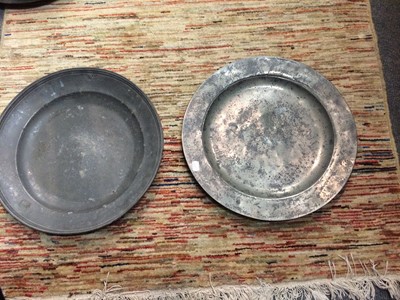 Lot 152 - A Collection of 18th century and Later Pewter...
