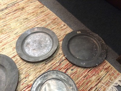 Lot 152 - A Collection of 18th century and Later Pewter...