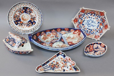 Lot 122 - A Collection of Imari Porcelain, Meiji period,...