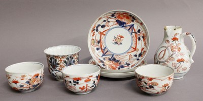 Lot 52 - An Imari Porcelain Fluted Beaker, Edo period,...