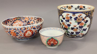 Lot 127 - An Imari Porcelain Peach Shaped Bowl, Meiji...