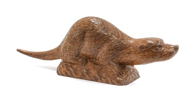 Lot 567 - Stan Dodds (1928-2012): A Carved English Oak...