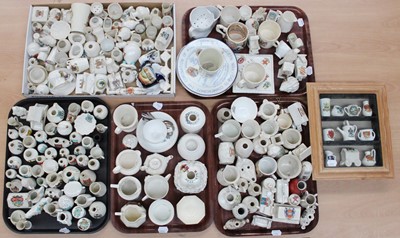 Lot 32 - A Collection of Crested China, including Goss,...