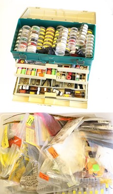 Lot 87 - A Large Quantity of Fly Tying Materials