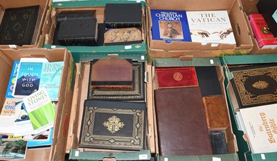 Lot 349 - Thirteen Boxes of Books: on Religion, The...