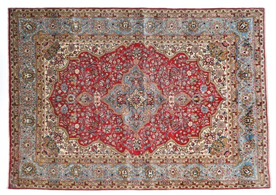 Lot 177 - Ghom Carpet Central Iran, circa 1970 The blood...