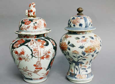 Lot 51 - An Imari Porcelain Jar and Cover, Edo period,...