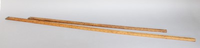 Lot 63 - Two Cask Dip Rods, with brass tips, maker W. R....
