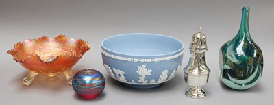 Lot 56 - A Mdina Glass Vase, Various Art Glass and A...