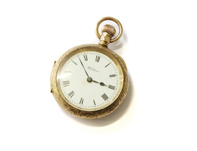 Lot 146 - A 9 Carat Gold Lady's Fob Watch