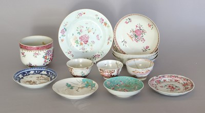 Lot 104 - A Collection of Chinese Porcelain, Qianlong,...