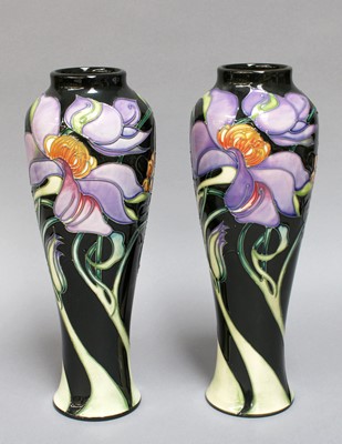 Lot 78 - A Moorcroft Emma Bossons Vase (second) and...