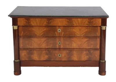 Lot 319 - A French Restoration Period Mahogany and...