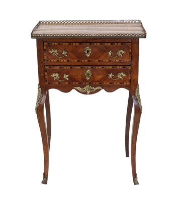 Lot 758 - A Late 19th Century French Kingwood and...