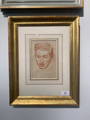 Lot 39 - Sir William Rothenstein (1872-1945) "Portrait...